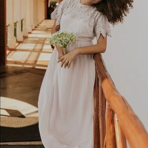 Beautiful taupe never-been-worn dress!